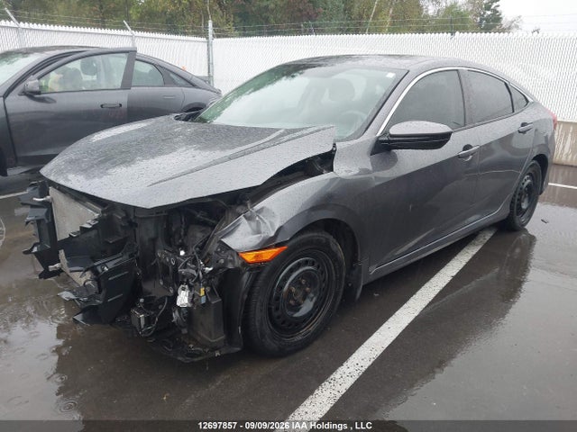 Honda Civic Lx 2019 2HGFC2F53KH003037 Image 2