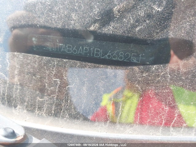 12697859 :رقم المزاد ، 3N1AB6AP1BL668251 vin ، 2011 Nissan Sentra 2.0/2.0s/sr/2.0sl مزاد بيع