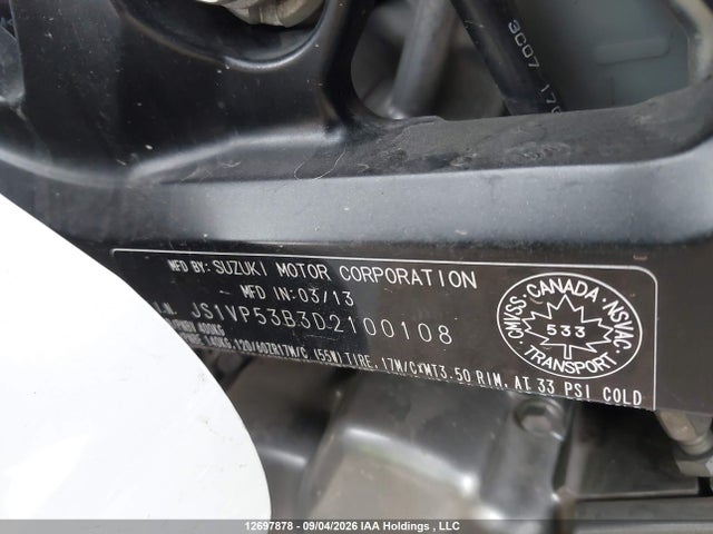 Продажа на аукционе авто 2013 Suzuki Sv650 A, vin: JS1VP53B3D2100108, номер лота: 12697878