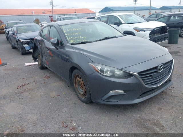 12697929 :رقم المزاد ، 3MZBM1K71FM201969 vin ، 2015 Mazda 3 Sport مزاد بيع