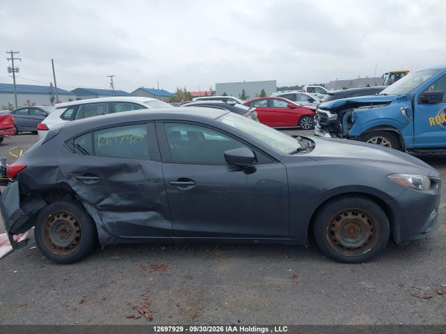 12697929 :رقم المزاد ، 3MZBM1K71FM201969 vin ، 2015 Mazda 3 Sport مزاد بيع