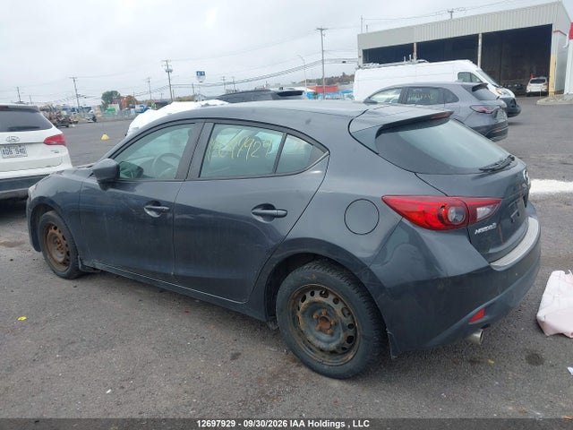 12697929 :رقم المزاد ، 3MZBM1K71FM201969 vin ، 2015 Mazda 3 Sport مزاد بيع