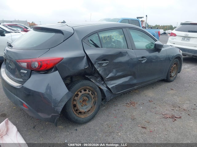 12697929 :رقم المزاد ، 3MZBM1K71FM201969 vin ، 2015 Mazda 3 Sport مزاد بيع
