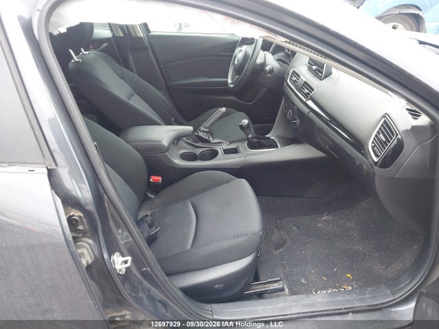 12697929 :رقم المزاد ، 3MZBM1K71FM201969 vin ، 2015 Mazda 3 Sport مزاد بيع