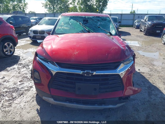 12697960 :رقم المزاد ، 3GNKBHRSXNS184103 vin ، 2022 Chevrolet Blazer 2lt مزاد بيع