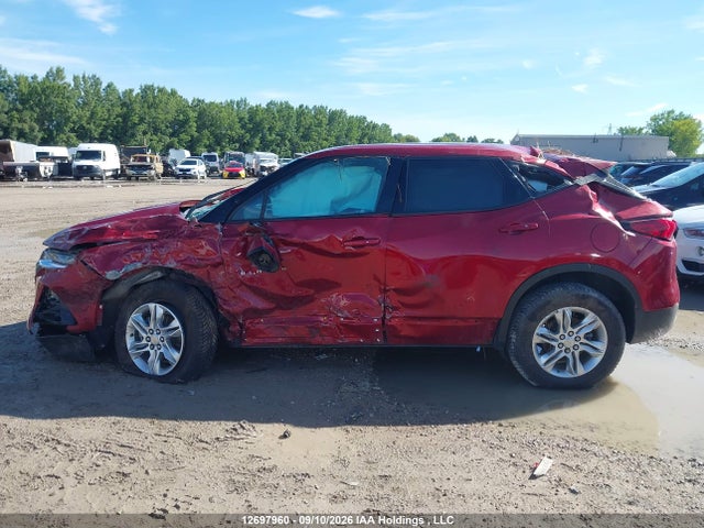 12697960 :رقم المزاد ، 3GNKBHRSXNS184103 vin ، 2022 Chevrolet Blazer 2lt مزاد بيع