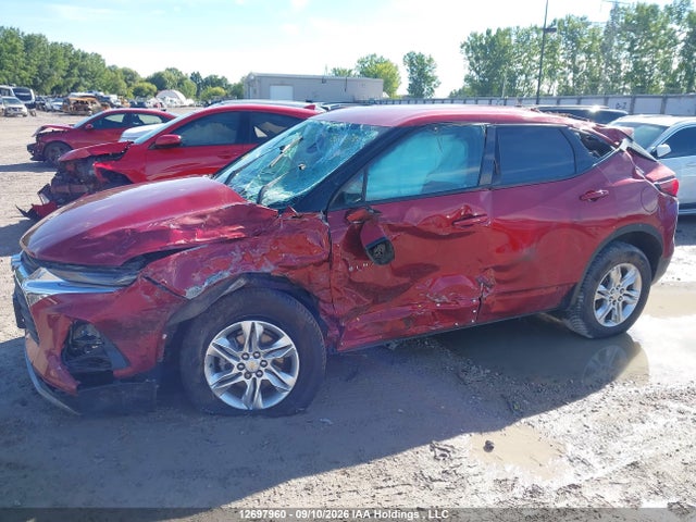 12697960 :رقم المزاد ، 3GNKBHRSXNS184103 vin ، 2022 Chevrolet Blazer 2lt مزاد بيع