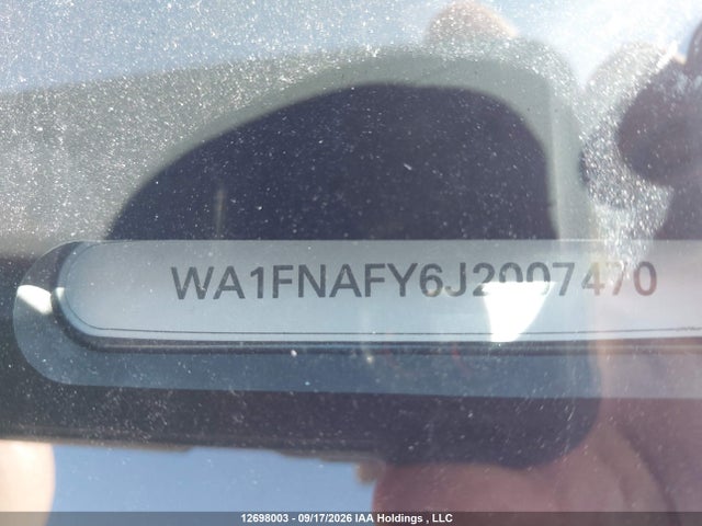 12698003 :رقم المزاد ، WA1FNAFY6J2007470 vin ، 2018 Audi Q5 Technik S-line مزاد بيع