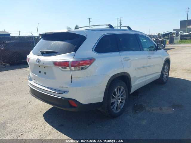 Toyota Highlander Xle 2014 5TDJKRFH3ES024877 Image 4