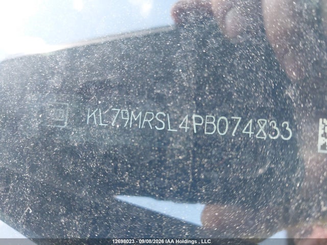 12698023 :رقم المزاد ، KL79MRSL4PB074833 vin ، 2023 Chevrolet Trailblazer Lt مزاد بيع