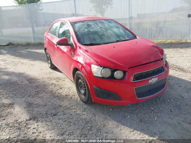 2013 Chevrolet Sonic Lt Auto მანქანა იყიდება აუქციონზე, vin: 1G1JC5SH8D4128425, აუქციონის ნომერი: 12683988