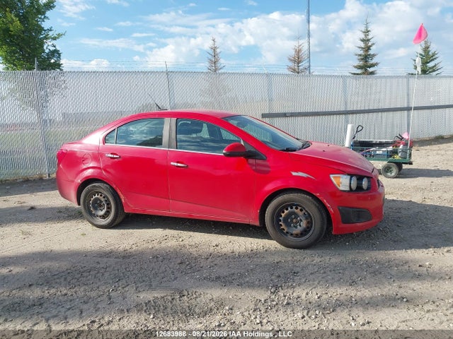2013 Chevrolet Sonic Lt Auto მანქანა იყიდება აუქციონზე, vin: 1G1JC5SH8D4128425, აუქციონის ნომერი: 12683988