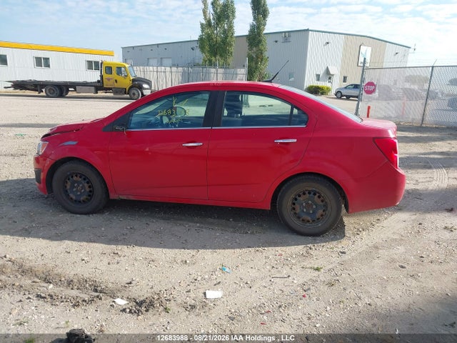 2013 Chevrolet Sonic Lt Auto მანქანა იყიდება აუქციონზე, vin: 1G1JC5SH8D4128425, აუქციონის ნომერი: 12683988