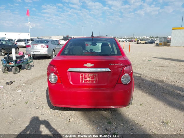 2013 Chevrolet Sonic Lt Auto მანქანა იყიდება აუქციონზე, vin: 1G1JC5SH8D4128425, აუქციონის ნომერი: 12683988