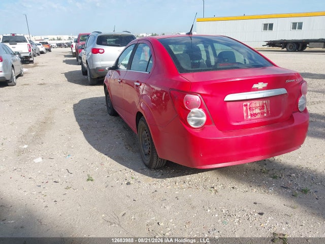 2013 Chevrolet Sonic Lt Auto მანქანა იყიდება აუქციონზე, vin: 1G1JC5SH8D4128425, აუქციონის ნომერი: 12683988