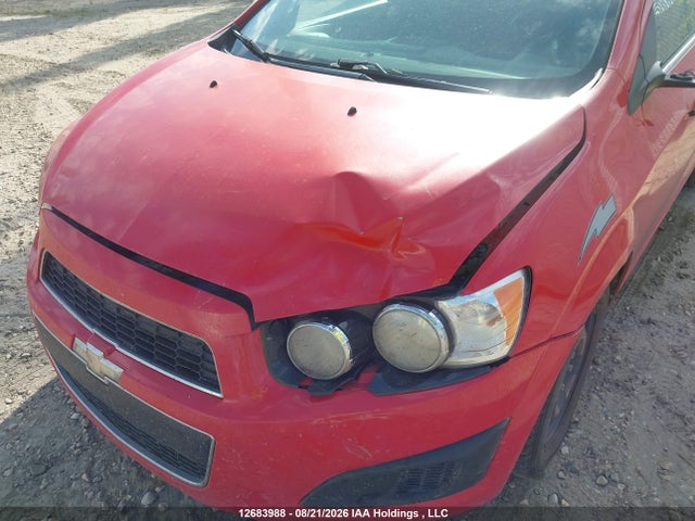 2013 Chevrolet Sonic Lt Auto მანქანა იყიდება აუქციონზე, vin: 1G1JC5SH8D4128425, აუქციონის ნომერი: 12683988
