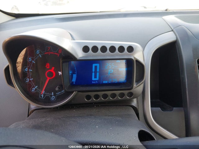 2013 Chevrolet Sonic Lt Auto მანქანა იყიდება აუქციონზე, vin: 1G1JC5SH8D4128425, აუქციონის ნომერი: 12683988