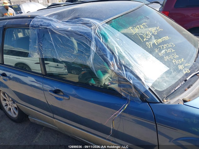 12698036 :رقم المزاد ، JF1SG65637H729213 vin ، 2007 Subaru Forester مزاد بيع