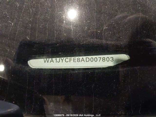 Продажа на аукционе авто 2010 Audi Q7 3.6 Premium, vin: WA1JYCFE8AD007803, номер лота: 12698079