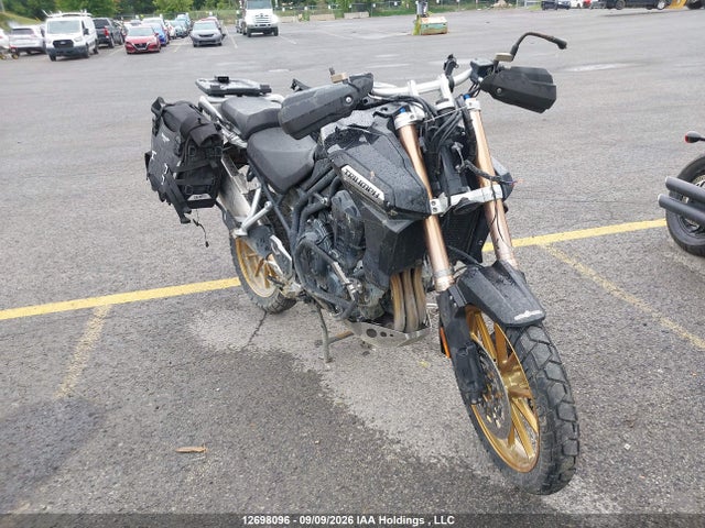 12698096 :رقم المزاد ، SMTF02XK5DJ576181 vin ، 2013 Triumph Motorcycle Tiger Explorer مزاد بيع