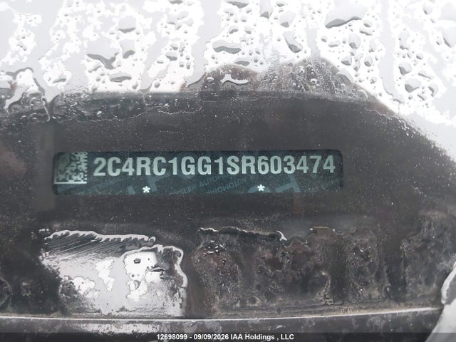 Aukcja sprzedaży 2025 Chrysler Pacifica Limited, vin: 2C4RC1GG1SR603474, numer aukcji: 12698099