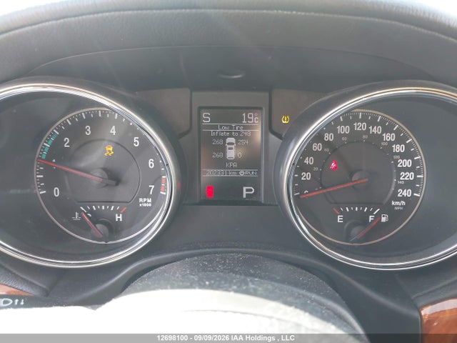 2013 Jeep Grand Cherokee Overland მანქანა იყიდება აუქციონზე, vin: 1C4RJFCGXDC619421, აუქციონის ნომერი: 12698100