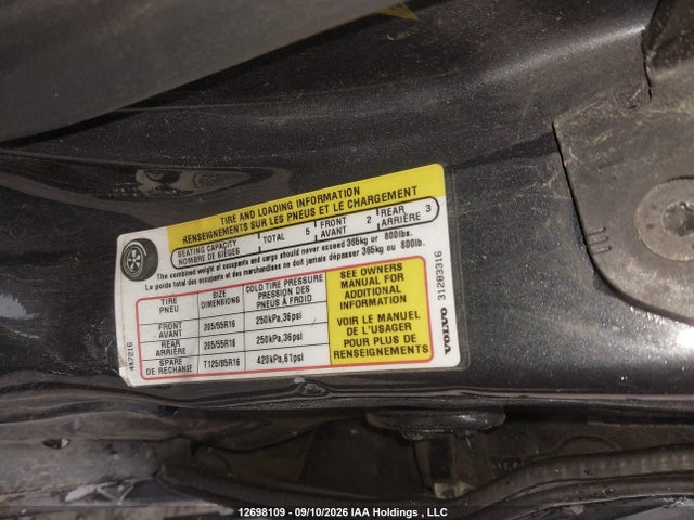 12698109 :رقم المزاد ، YV1MS382092447216 vin ، 2009 Volvo S40 2.4i مزاد بيع