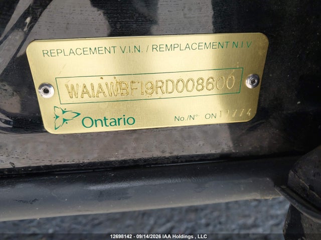 12698142 :رقم المزاد ، WA1AWBF19RD008600 vin ، 2024 Audi Sq8 4.0t مزاد بيع