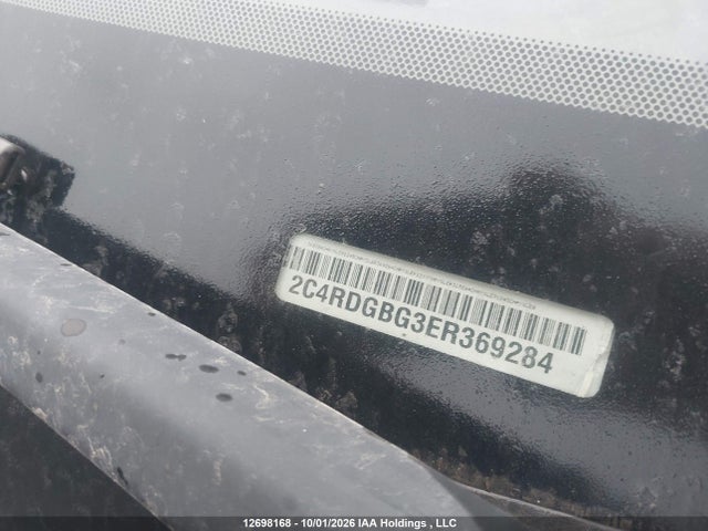 Dodge Grand Caravan Se/sxt 2014 2C4RDGBG3ER369284 Image 17