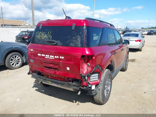12698216 :رقم المزاد ، 3FMCR9BN6SRE77613 vin ، 2025 Ford Bronco Sport مزاد بيع