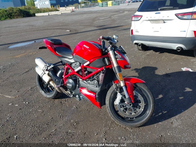 Aukcja sprzedaży 2013 Ducati Streetfighter 848, vin: ZDM11BMVXDB014196, numer aukcji: 12698239