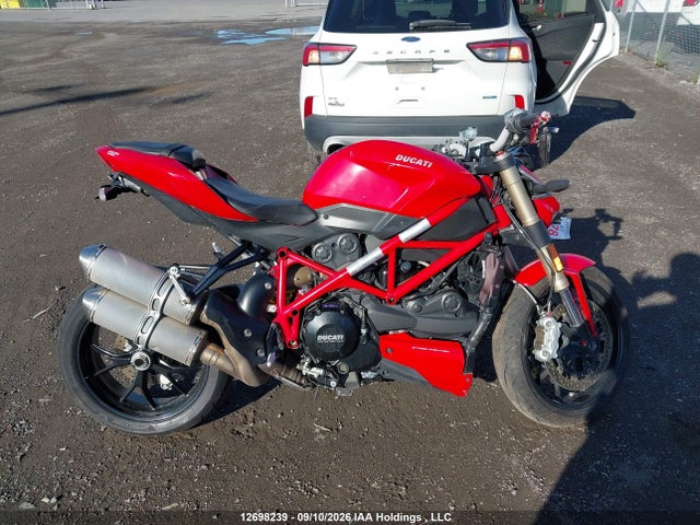 Продаж на аукціоні авто 2013 Ducati Streetfighter 848, vin: ZDM11BMVXDB014196, номер лоту: 12698239