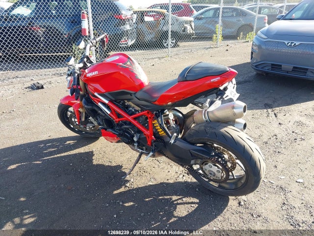 Продаж на аукціоні авто 2013 Ducati Streetfighter 848, vin: ZDM11BMVXDB014196, номер лоту: 12698239