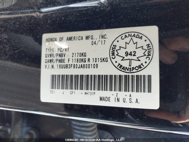 Acura Tlx Elite A-spec 2018 19UUB3F80JA800109 Image 19
