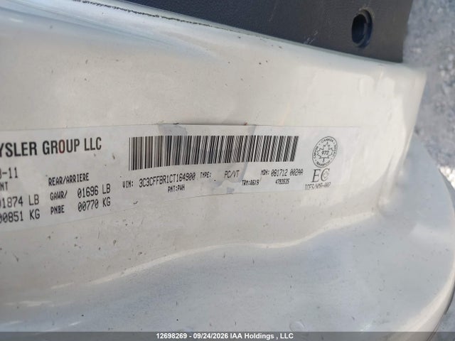 Продаж на аукціоні авто 2012 Fiat 500, vin: 3C3CFFBR1CT164900, номер лоту: 12698269