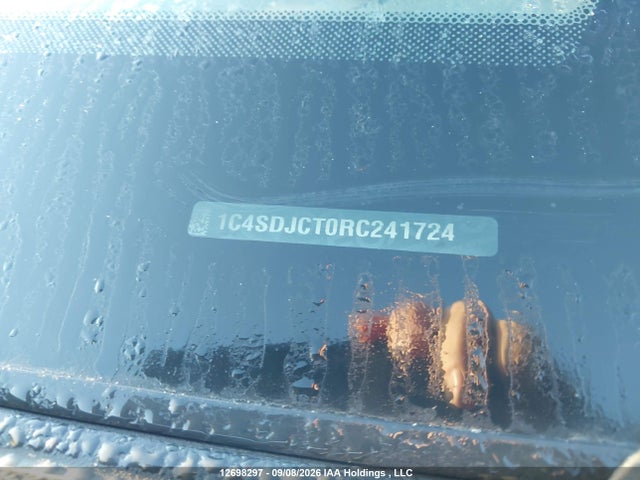 12698297 :رقم المزاد ، 1C4SDJCT0RC241724 vin ، 2024 Dodge Durango R/t مزاد بيع