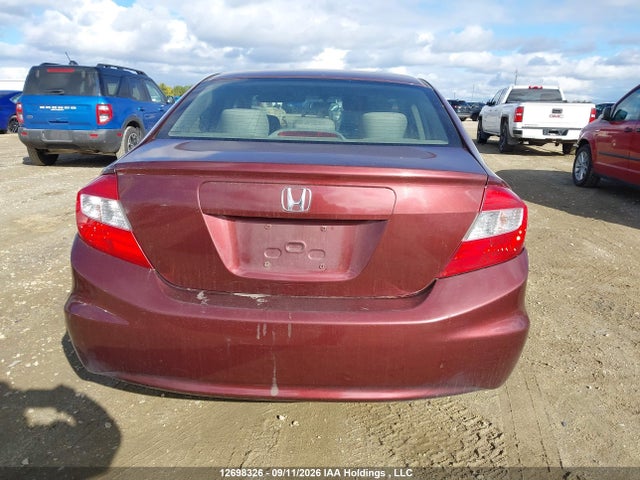Aukcja sprzedaży 2012 Honda Civic Lx, vin: 2HGFB2F4XCH057687, numer aukcji: 12698326