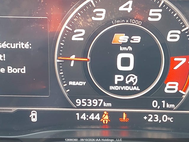 Продаж на аукціоні авто 2017 Audi S3 2.0t Technik, vin: WAUF1GFF9H1027924, номер лоту: 12698360