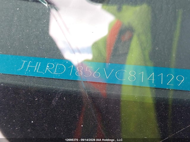12698370 :رقم المزاد ، JHLRD1856VC814129 vin ، 1997 Honda Cr-v Lx مزاد بيع