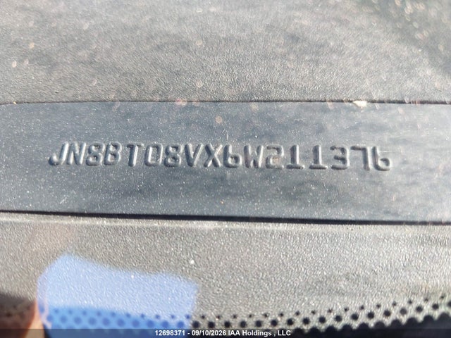 Aukcja sprzedaży 2006 Nissan X-trail, vin: JN8BT08VX6W211376, numer aukcji: 12698371