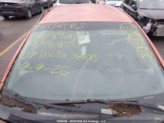 Продажа на аукционе авто 2007 Toyota Yaris, vin: JTDKT923475040820, номер лота: 12698406