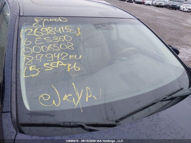 12698415 :رقم المزاد ، 58ABK1GG5GU006508 vin ، 2016 Lexus Es 350 350 مزاد بيع