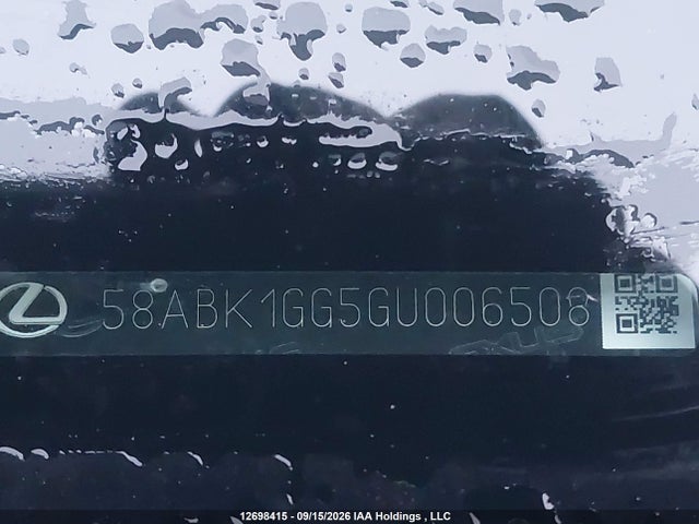 12698415 :رقم المزاد ، 58ABK1GG5GU006508 vin ، 2016 Lexus Es 350 350 مزاد بيع
