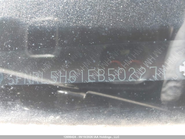 Honda ODYSSEY EXL 2014 5FNRL5H61EB502271 Image 9