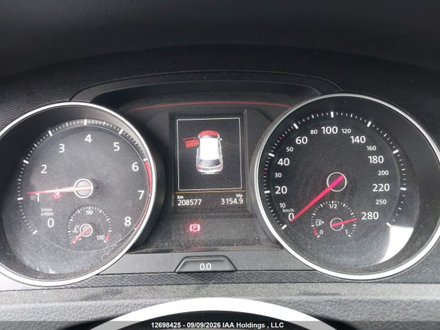 2016 Volkswagen Gti მანქანა იყიდება აუქციონზე, vin: 3VW547AU4GM024553, აუქციონის ნომერი: 12698425