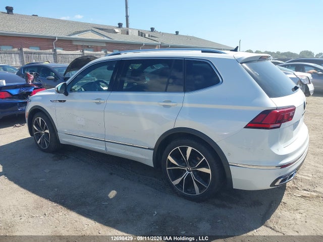 Продаж на аукціоні авто 2022 Volkswagen Tiguan Sel R-line, vin: 3VV4B7AX5NM061303, номер лоту: 12698429