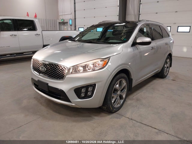 12698451 :رقم المزاد ، 5XYPKDA16GG053975 vin ، 2016 Kia Sorento 2.0l Sx مزاد بيع