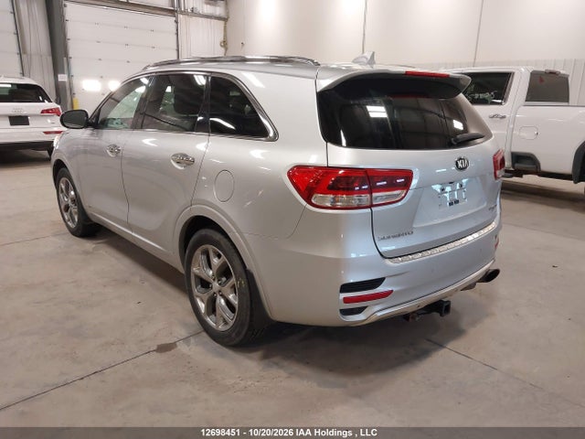 12698451 :رقم المزاد ، 5XYPKDA16GG053975 vin ، 2016 Kia Sorento 2.0l Sx مزاد بيع