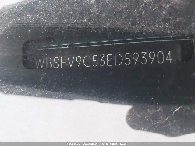 12698509 :رقم المزاد ، WBSFV9C53ED593904 vin ، 2014 Bmw M5 مزاد بيع