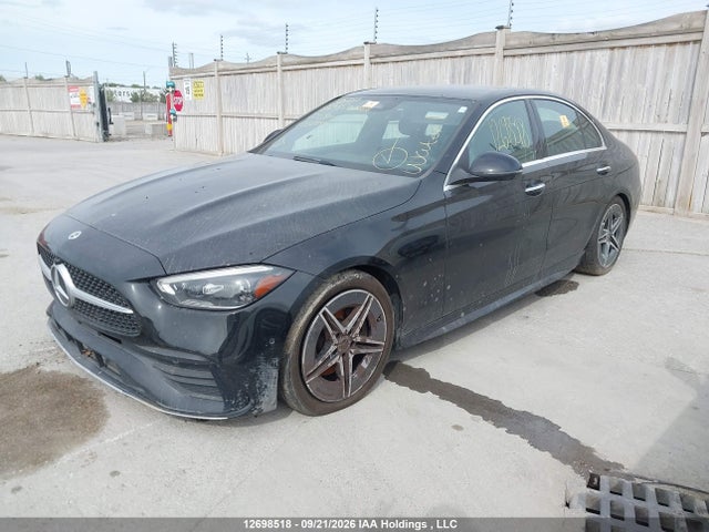 12698518 :رقم المزاد ، W1KAF4HB4NR058492 vin ، 2022 Mercedes-benz C 300 4matic مزاد بيع